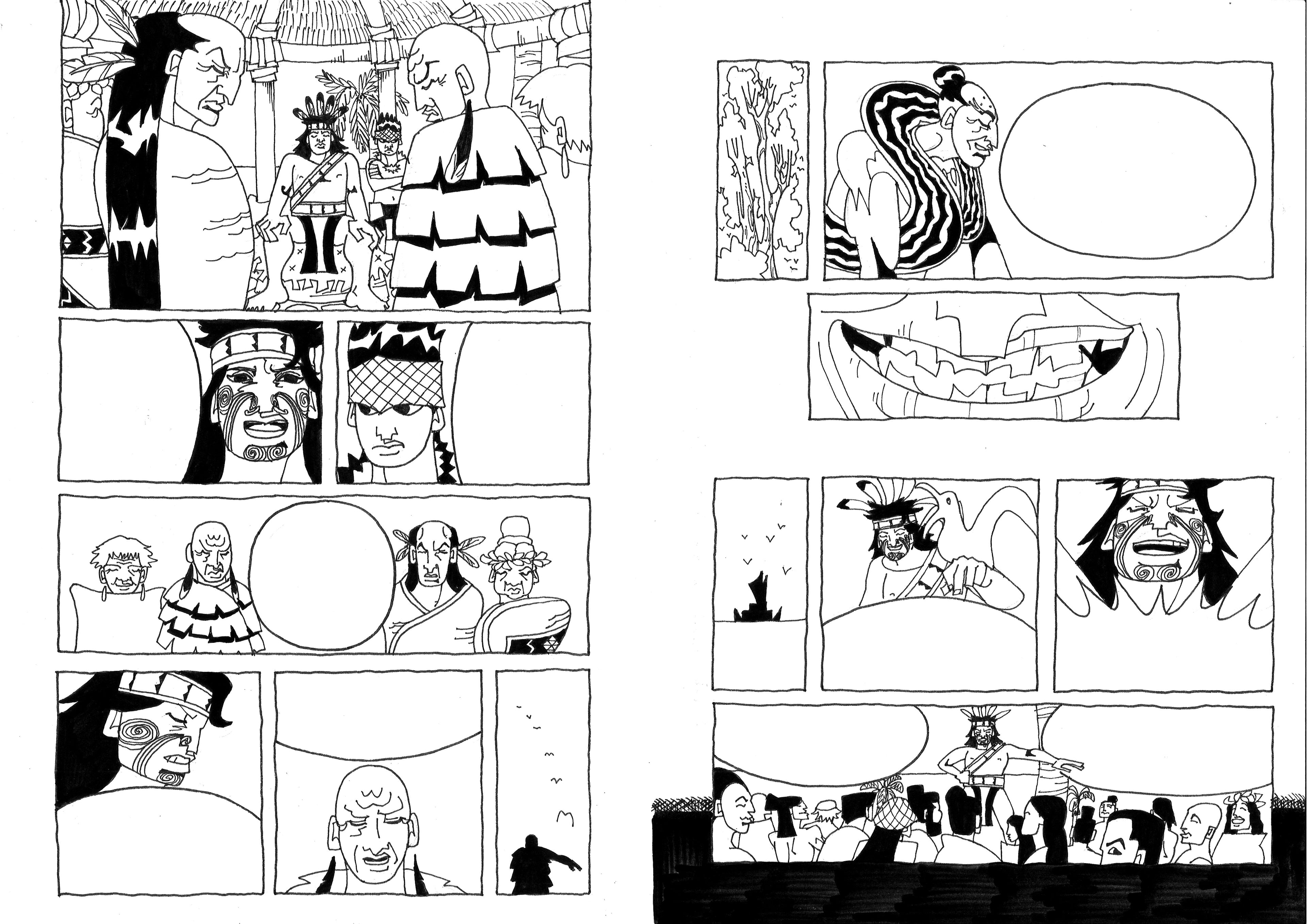 Tinirau & Kae Zine (short form comic) Ver. 1